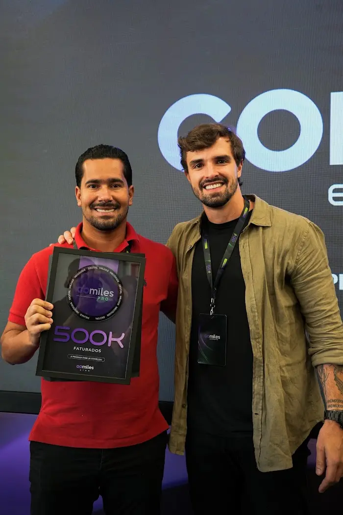 Membro do Go Miles PRO reconhecido na GMX 2025