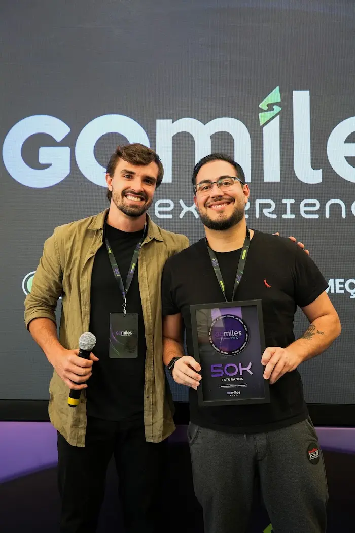 Membro do Go Miles PRO reconhecido na GMX 2025